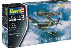 1:72 Combat Set Bf109G-10 & Spitfire Mk.V