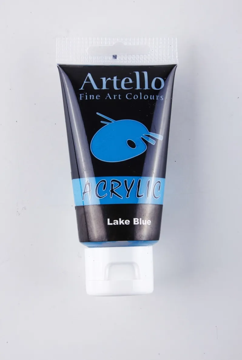 Akrylmaling Artello blå lake 75ml