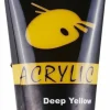Akrylmaling Artello gul dyb 75ml