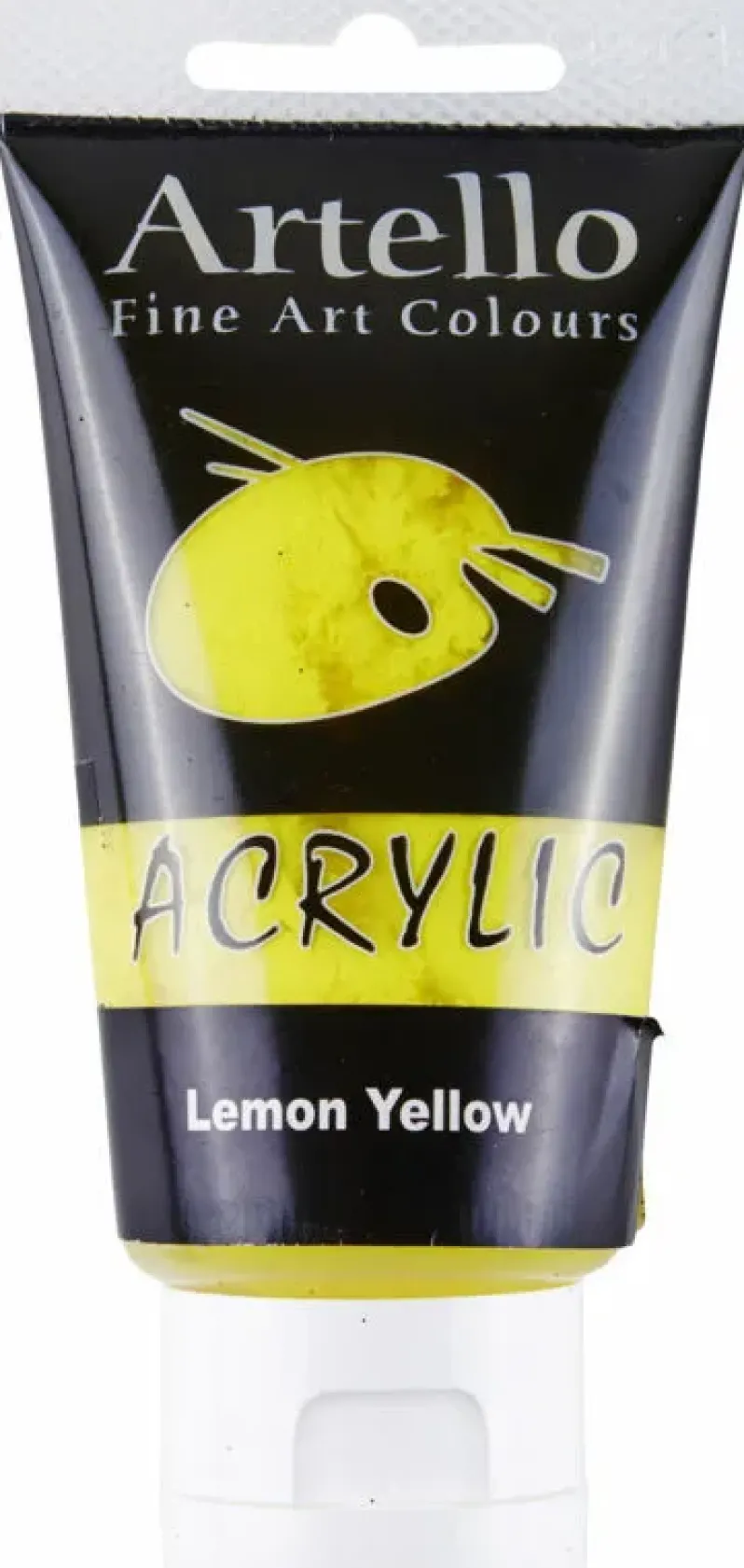 Akrylmaling Artello gul lemon 75ml