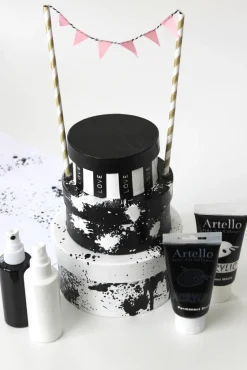 Akrylmaling Artello hvid titanium 75ml