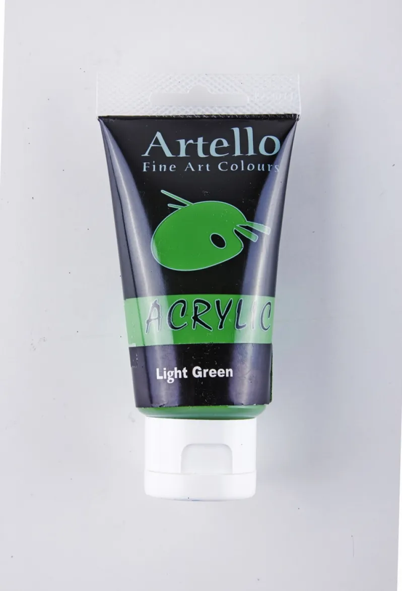 Akrylmaling Artello lysgrøn 75ml