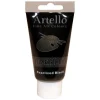 Akrylmaling Artello sort pearlized 75ml