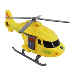 Akutlægehelikopter med lys og lyd