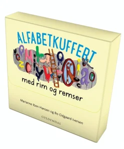 Alfabetkuffert med rim og remser