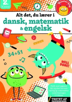 Alt det, du lærer i dansk, matematik & engelsk - 2. klasse