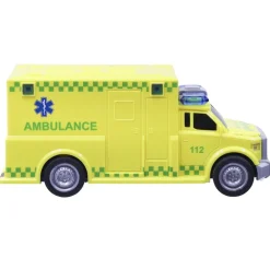 Ambulance med lys og lyd