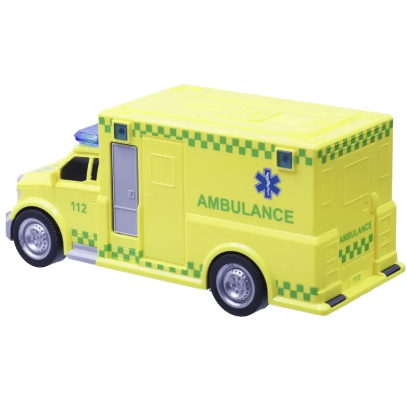 Ambulance med lys og lyd