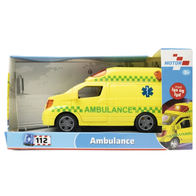 Ambulance medlys og lyd 12,5 cm