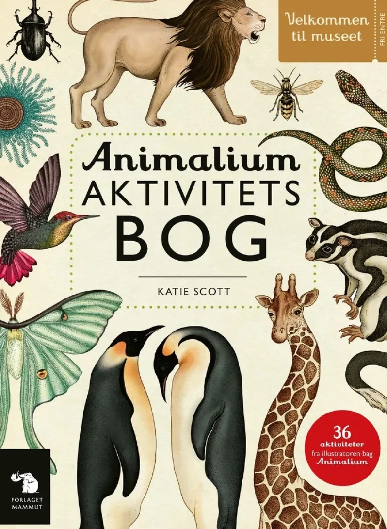 Animalium Aktivitetsbog
