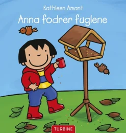 Anna fodrer fuglene