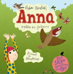 Anna redder en gråspurv