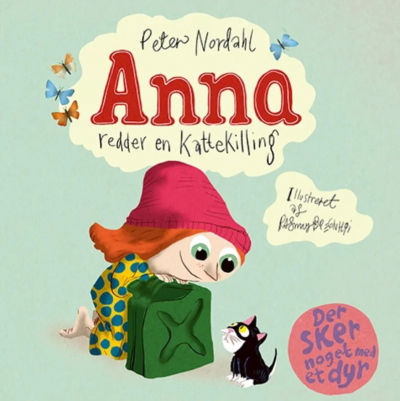 Anna redder en kattekilling