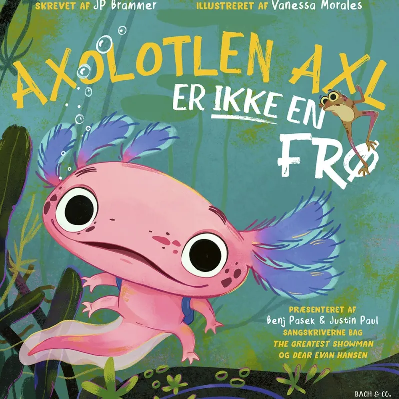 Axolotlen Axl er ikke en frø