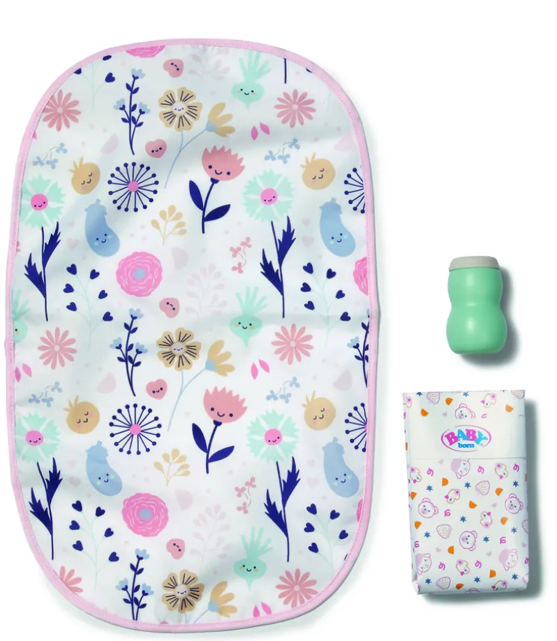 BABY born Pusletaske Blomstret