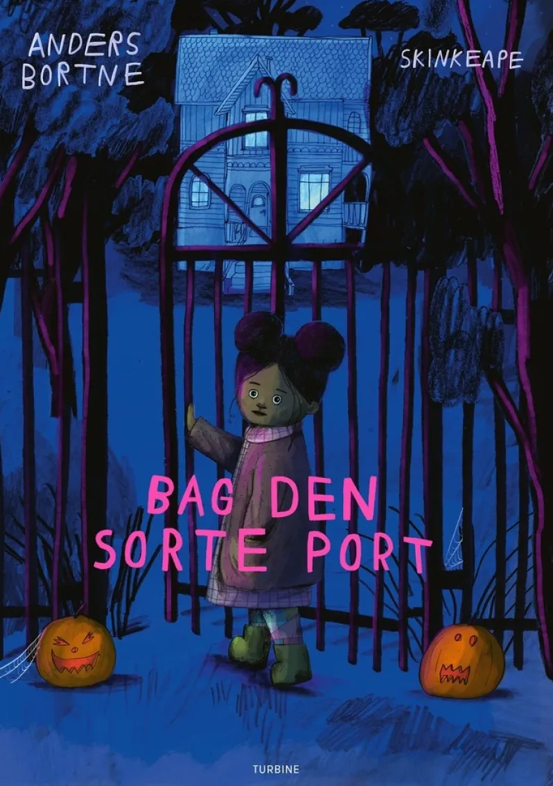 Bag den sorte port