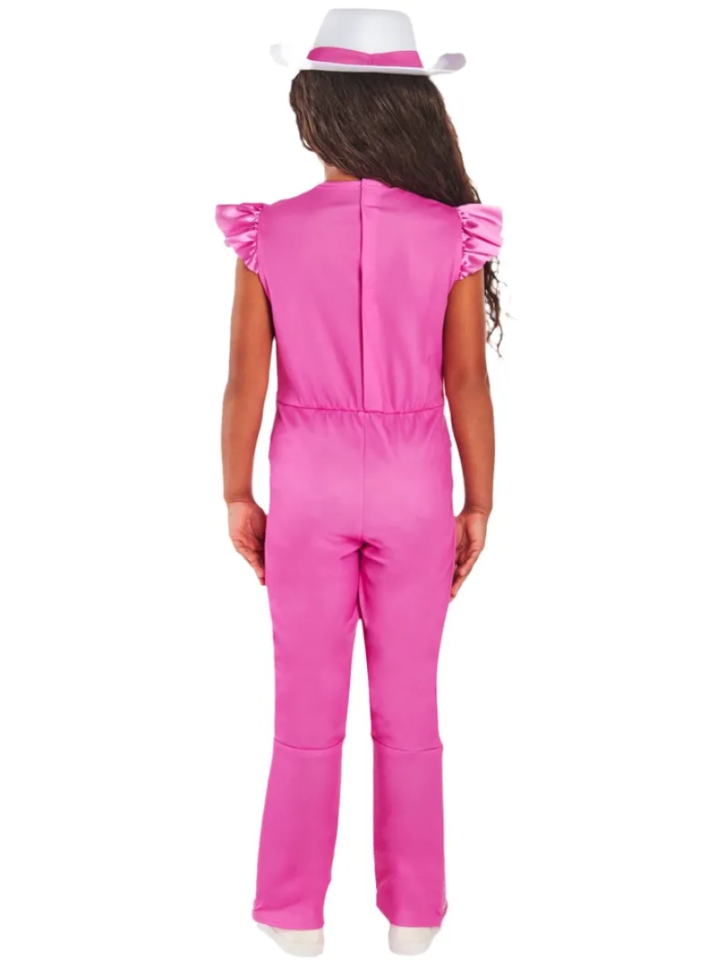 Barbie Cow-girl kostume med hat str. 3-4 år
