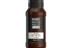 Basics fluid 118ml burnt umber row 128