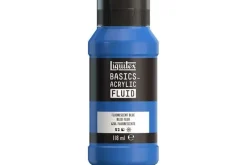 Basics fluid 118ml fluorescent blue row 984
