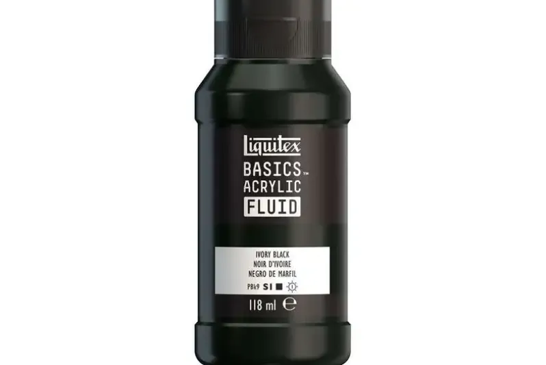 Basics fluid 118ml ivory black row 244
