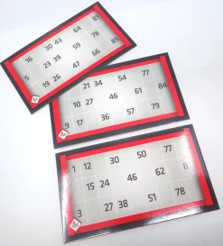 Bingo plader 12pak