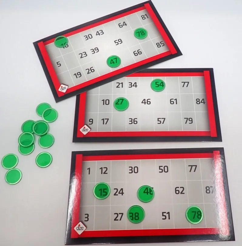 Bingo plader 12pak