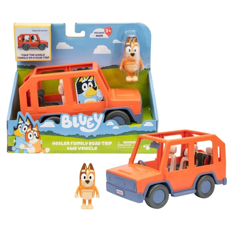 BLUEY Feriebil