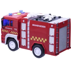 Brandbil med lys og lyd 18 cm ass