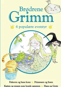 Brødrene Grimm - 4 populære eventyr Blå