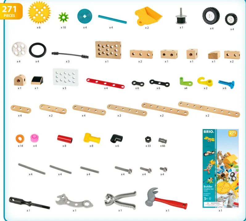 BRIO 34606 Builder Kreativt sæt
