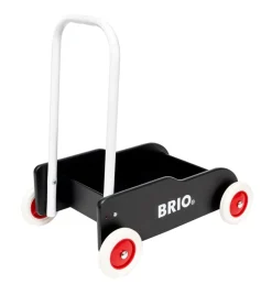 BRIO 31351 Lære-gå-vogn, sort