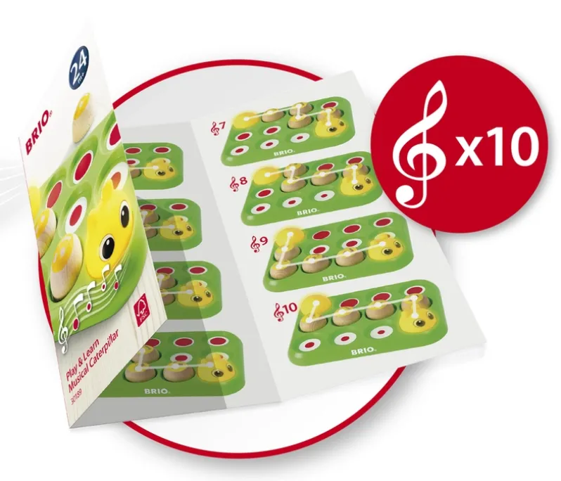 BRIO 30189 Musikalsk larve