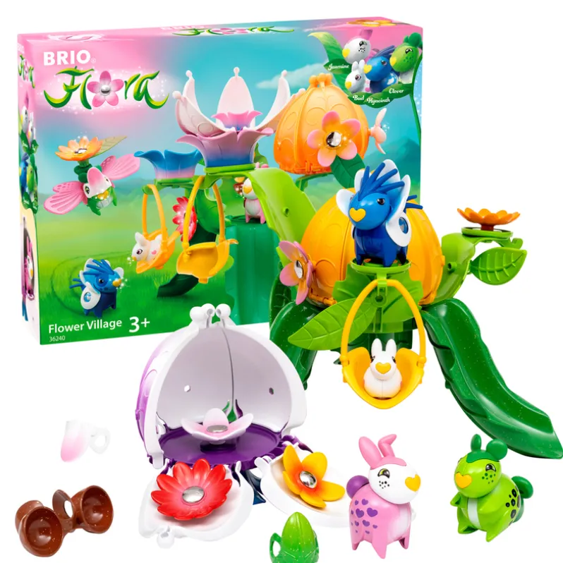 BRIO Flora 36240 Blomsterlandsby