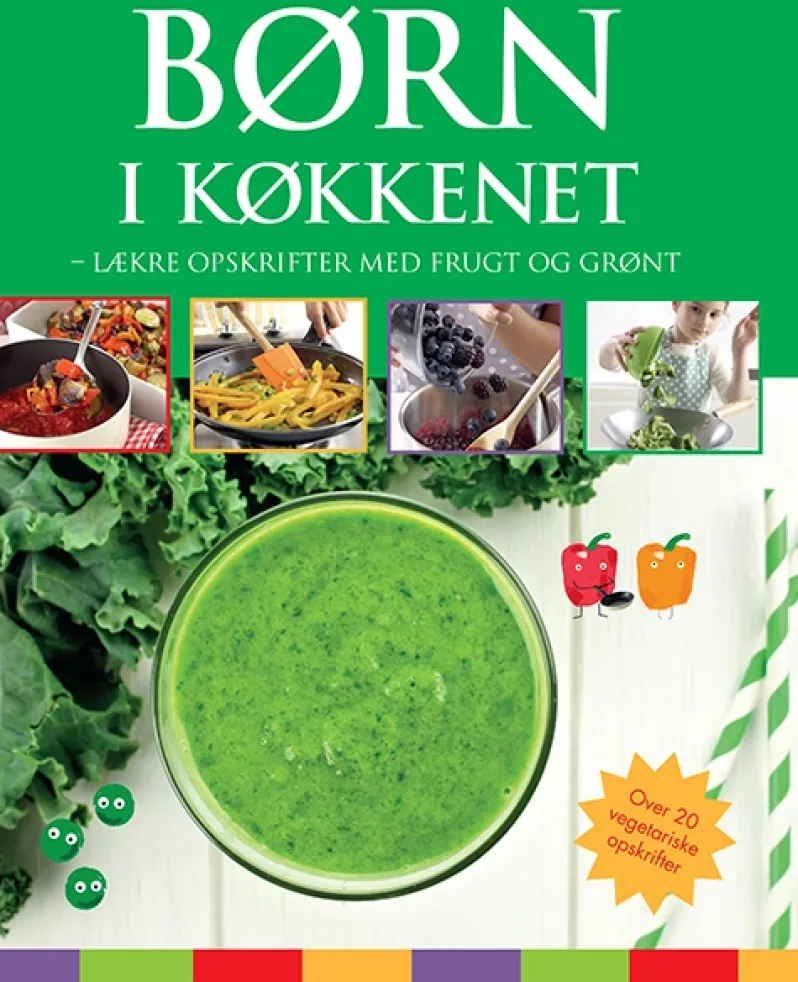 Børn i køkkenet - grøn