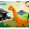 Cirkelsæt med dinosaur