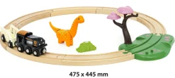 Cirkelsæt med dinosaur