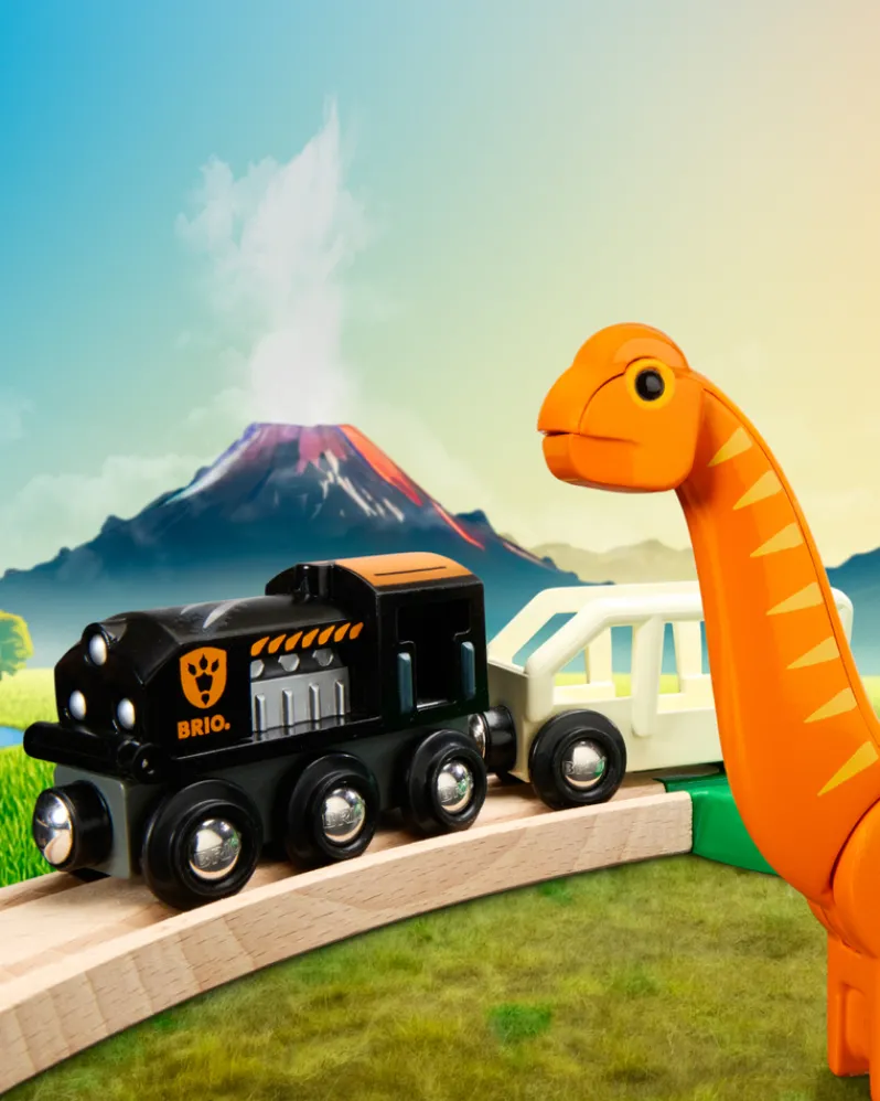 Cirkelsæt med dinosaur