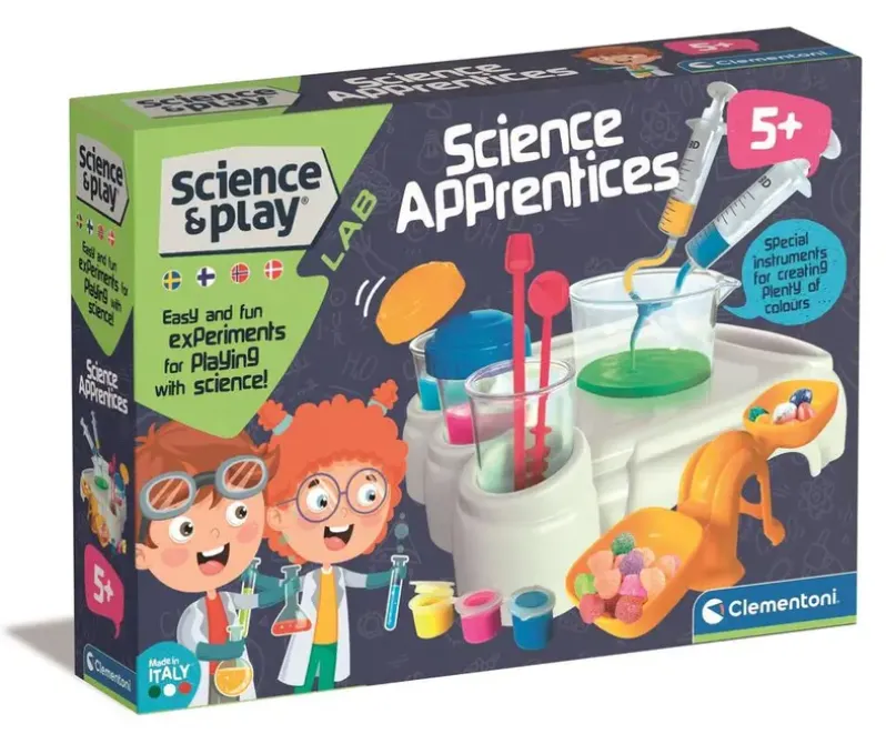 Clementoni Junior laboratorium eksperimenter