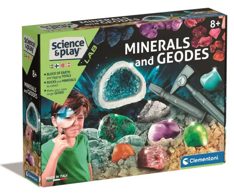 Clementoni Mineraler og Geoder