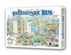 Den fantastiske bus - Ahnstarr City. Puslespil 1000 brikker