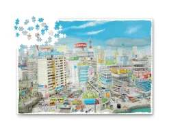 Den fantastiske bus - Ahnstarr City. Puslespil 1000 brikker