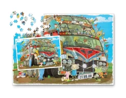 Den fantastiske bus - puslespil 1000 brikker