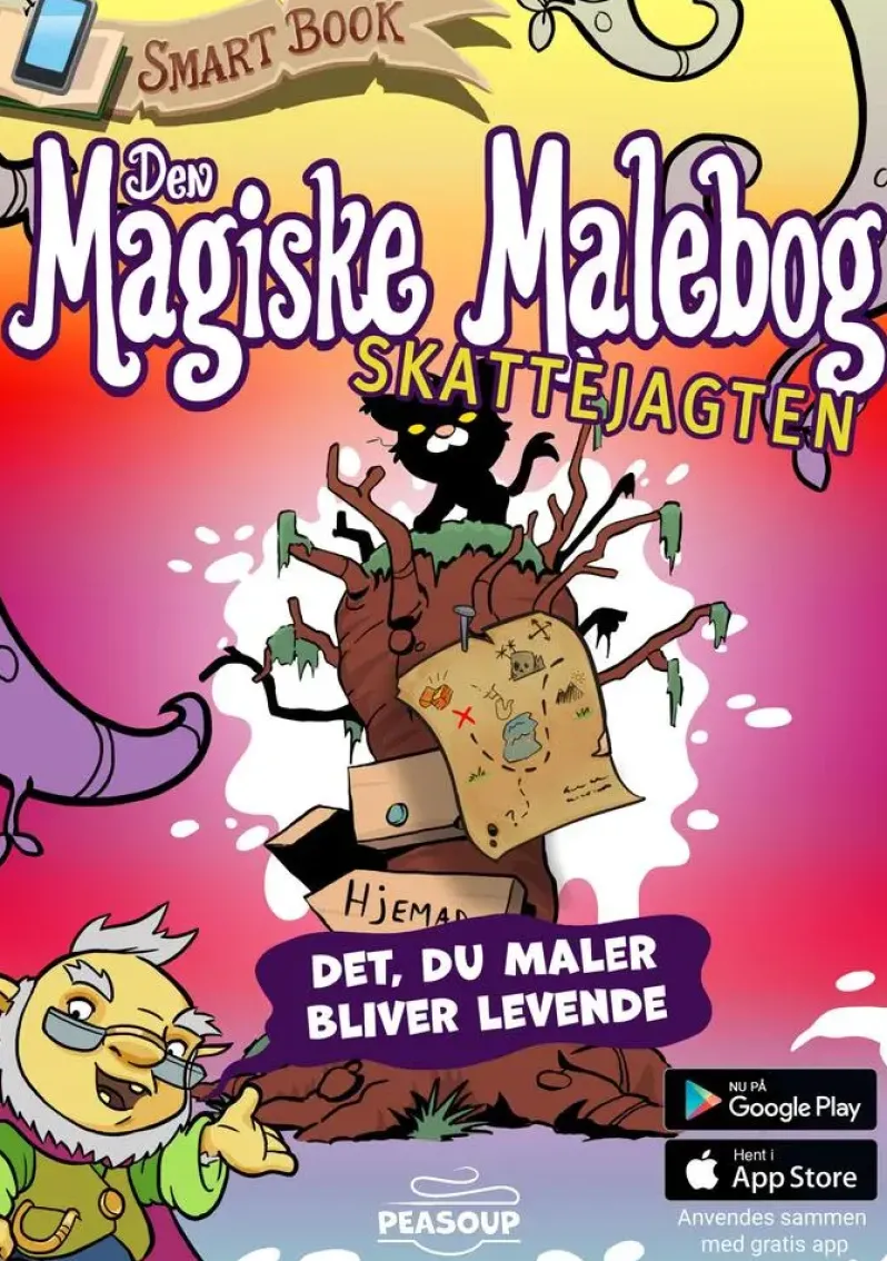 Den Magiske Malebog - Skattejagten