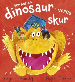 Der bor en dinosaur i vores skur