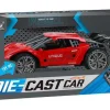 Die-Cast pull-back bil rød