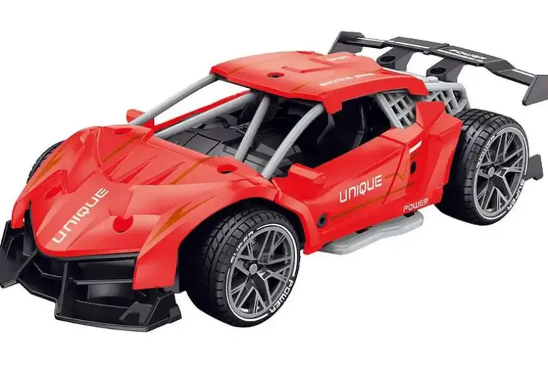 Die-Cast pull-back bil rød
