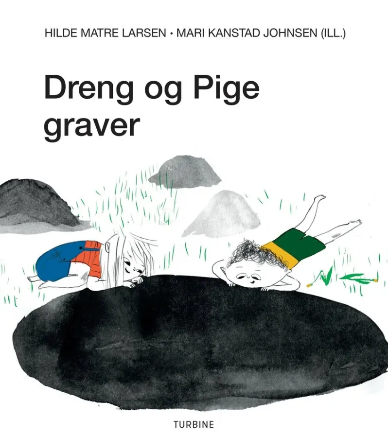 Dreng og Pige graver