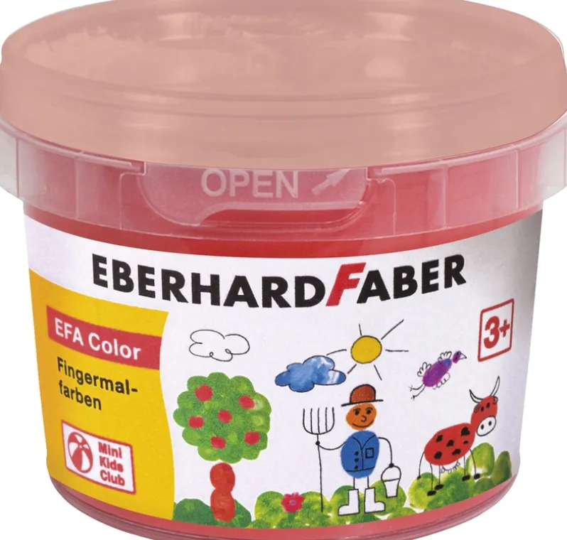 Eberhard Faber Fingermaling 100 ml 6 ass farver
