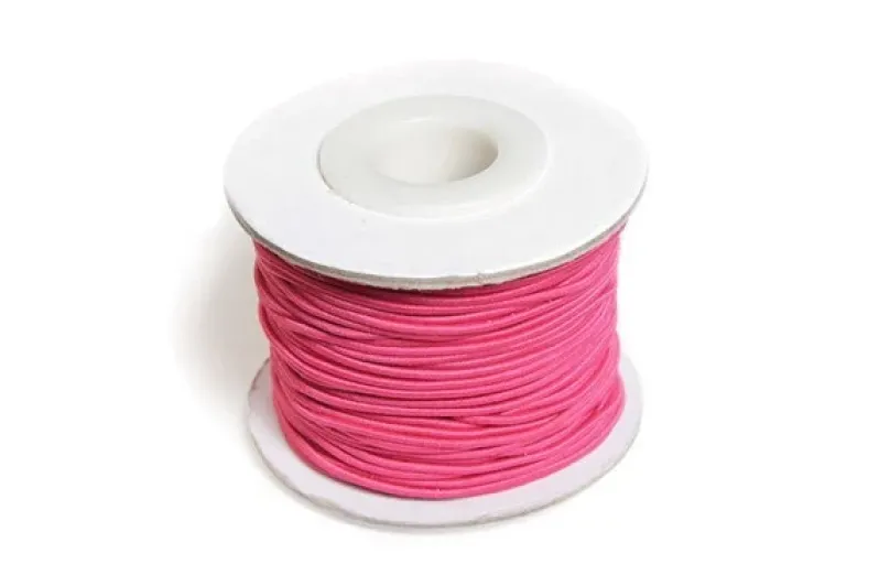Elastiksnor 1,2mmx25m pink