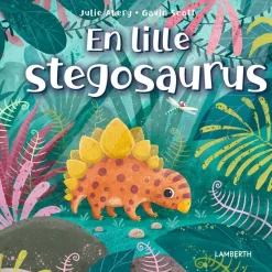 En lille stegosaurus